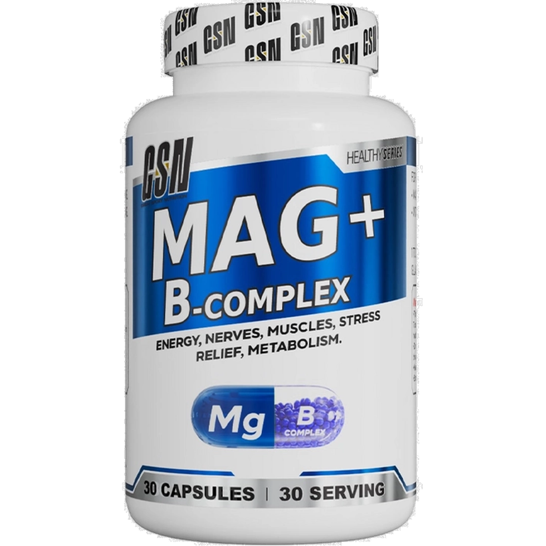 Mag+ B-Complex - 30 Capsules