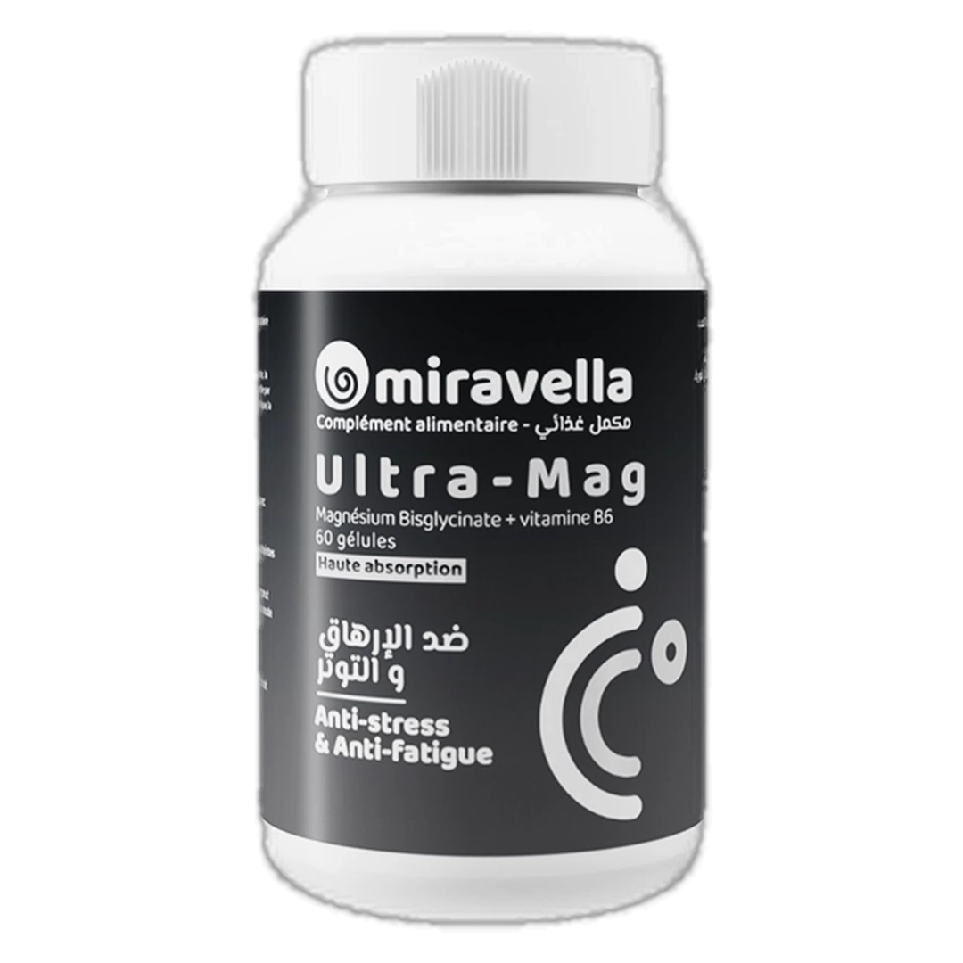 Ultra Mag (Magnésium Bisglycinate) - 60 Gélules