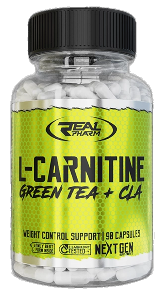 L-Carnitine Green Tea + CLA - 90 Capsules